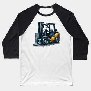 Forklift Baseball T-Shirt